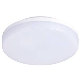 LED stropné svietidlo Solight okrúhle, IP54, 15W, 1150lm, 4000K, 22cm (WO731-1) biele