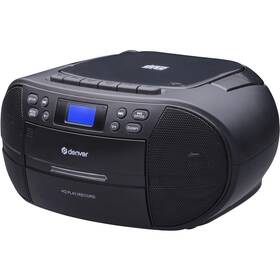 Rádiomagnetofón s DAB+/CD Denver TDC-280 čierny