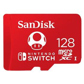 SanDisk Micro SDXC 128GB UHS-I U3 (V30) pre Nintendo Switch (100R/90W)
