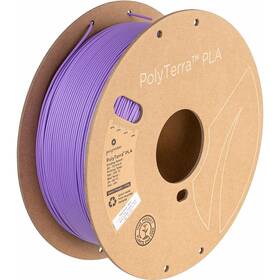 Tlačová struna (filament) Polymaker PolyTerra PLA, 1,75 mm, 1 kg - Lavender Purple (PM70852)