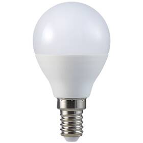 Inteligentná žiarovka Rabalux SMART SMD LED, E14 G45, 5W, 450lm, RGB (79003)