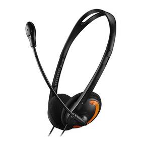 Headset Canyon CNS-CHS01BO (CNS-CHS01BO) čierny/oranžový