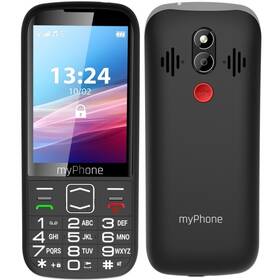 Mobilný telefón myPhone Halo 4 LTE Senior (TELMYSHALO4LBK) čierny