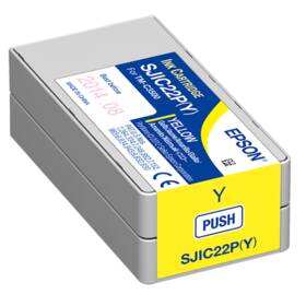 Cartridge Epson SJIC22P, 32 ml (C33S020604) žltá