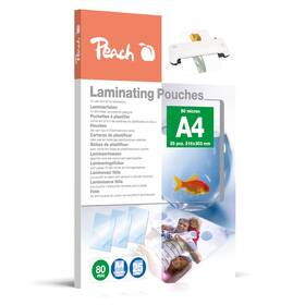 Laminovacie fólie Peach A4 (216x303mm), 80mic, 25 ks (PPR080-02)