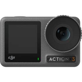 Outdoorová kamera DJI Osmo Action 3 Adventure Combo sivý