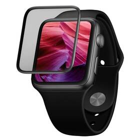 Tvrdené sklo FIXED 3D Full-Cover na Apple Watch 45mm (FIXG3DW-818-BK) čierne