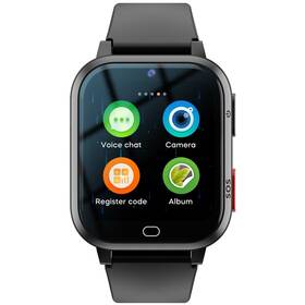 Inteligentné hodinky Carneo SeniorSafe+ 4G (8588009299141) čierne