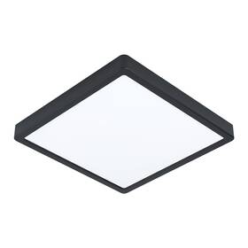 LED stropné svietidlo Eglo Fueva-Z, štvorec, 28,5 cm (98854) čierne
