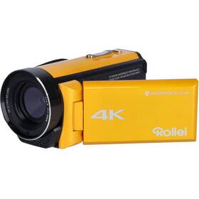 Videokamera Rollei Movieline UHD 5m Waterproof čierna/žltá