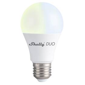 Inteligentná žiarovka Shelly DUO, stmievateľná 800 lm, E27, 9W, nastaviteľná teplota bielej, WiFi (SHELLY-DUO)
