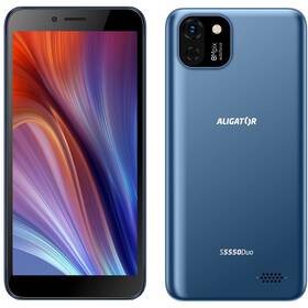 Mobilný telefón Aligator S5550 Duo (AS5550BE) modrý