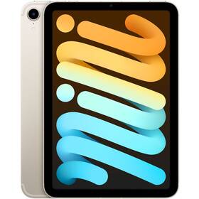 Tablet Apple iPad mini (2021) Wi-Fi + Cellular 256GB - Starlight (MK8H3FD/A)