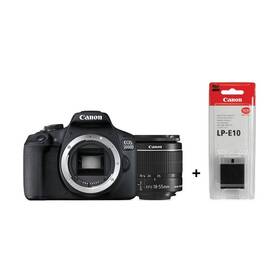 Digitálny fotoaparát Canon EOS 2000D + 18-55 IS II + LP-E10 (2728C010AA) čierny