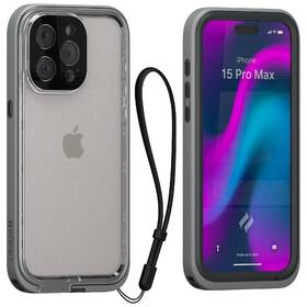 Puzdro na mobil Catalyst Catalyst Total Protection na Apple iPhone 15 Pro Max (CATIPHO15GRYLP) sivé