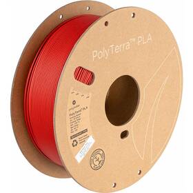 Tlačová struna (filament) Polymaker PolyTerra PLA, 1,75 mm, 1 kg - Army Red (PM70955)