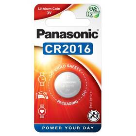 Batéria lítiová Panasonic CR2016, blister 1ks (CR-2016EL/1B)