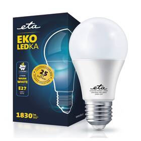 LED žiarovka ETA EKO LEDka klasik 18W, E27, teplá bílá (ETAA70W18WW01)