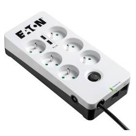 Eaton Protection Box 6x zásuvka, 2x USB, 2 x RJ-11, 1m