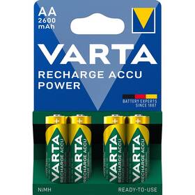 Batéria nabíjacia Varta Power, HR06, AA, 2600mAh, Ni-MH, blister 4ks (5716101404)