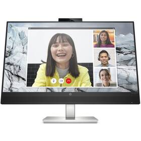 Monitor HP M27 Webcam (459J9AA#ABB) strieborný