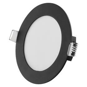 Vstavané svietidlo EMOS Nexxo, kruh, 7W, CCT (ZD1323) čierne