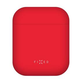 Puzdro FIXED Silky pro Apple Airpods (FIXSIL-753-RD) červené