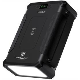 Powerbank Viking VIDAR III, 96000 mAh, bezdrôtové nabíjanie (VIDARIII) čierna