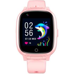 Inteligentné hodinky Garett Kids Twin 4G (TWIN_4G_PINK) ružové