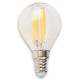 LED žiarovka Tesla miniglobe filament E14, 6W, teplá biela (MG140627-1)