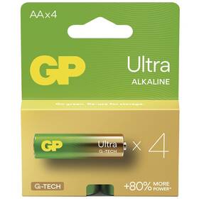 Batéria alkalická GP Ultra AA (LR6), 4 ks (B02214)