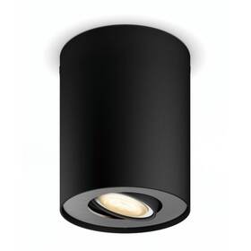 Bodové svietidlo Philips Hue Pillar White Ambiance Spot (5633030P6) čierne