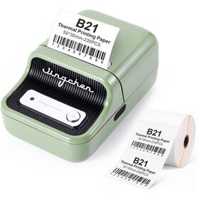 Tlačiareň štítkov Niimbot B21S Smart + role štítků (1AC13032012) zelený