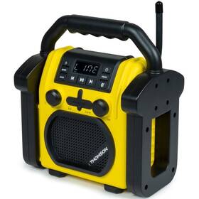 Rádioprijímač Thomson WKR50BT čierny/žltý