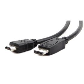 Kábel Gembird HDMI / DisplayPort, 1,8m (CC-DP-HDMI-6) čierny