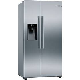 Americká chladnička Bosch Serie 6 KAD93AIDP sivá