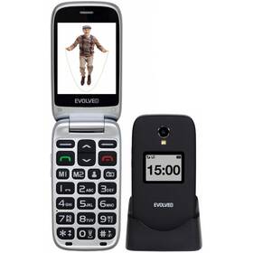 Mobilný telefón Evolveo EasyPhone FP (EP-770-FPB) čierny