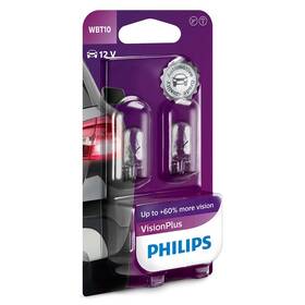 Autožiarovka Philips VisionPlus WBT10, 2ks (12040VPB2)