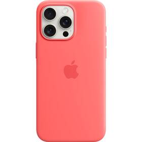 Apple Silicone Case s MagSafe pro iPhone 15 Pro Max - světle melounový