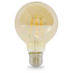 LED žiarovka Tesla globe G80 filament, E27, 5W, teplá biela (GL270424-2G2)