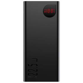 Powerbank Baseus Adaman 10000 mAh 22,5W 2x USB/Lightning/USB-C (PPAD070001) čierna