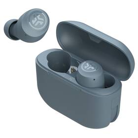 Slúchadlá JLab Go Air Pop True Wireless Earbuds (IEUEBGAIRPOPRSLT124) sivá
