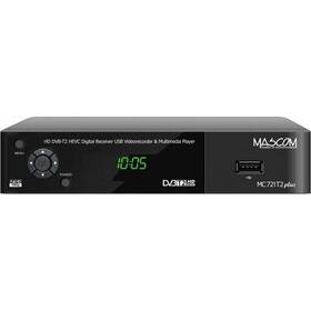 Set-top box Mascom MC721T2 HD PLUS Senior čierny
