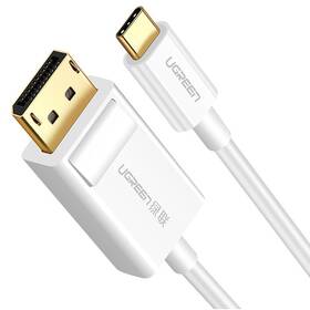 Kábel UGREEN USB-C/DisplayPort, 1,5m (40420) biely