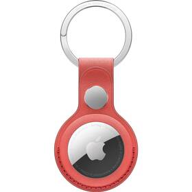 Apple AirTag FineWoven klíčenka - korálově červená
