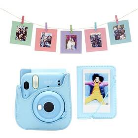 Digitálny fotoaparát Fujifilm Instax mini 11 Vianočný set modrý