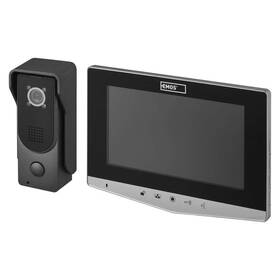 Dverný videotelefón EMOS EM-05R s ukladaním snímok (H2030)