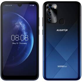 Mobilný telefón Aligator S6550 Duo (AS6550BE) modrý