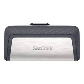 USB flashdisk SanDisk Ultra Dual 128GB OTG USB-C/USB 3.1 (SDDDC2-128G-G46) čierny/strieborný