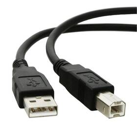 Kábel AQ USB B - USB 2.0 A M/M, 5 m (xaqcc62050)